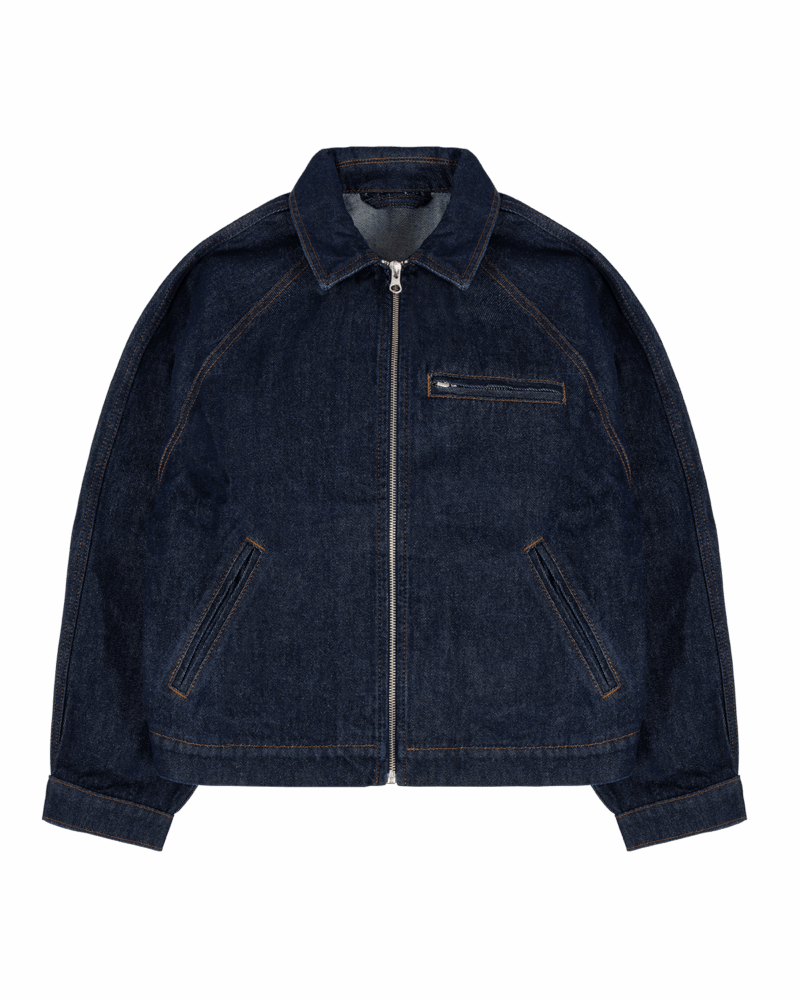 RAGLAN DENIM JACKET (INDYGO)