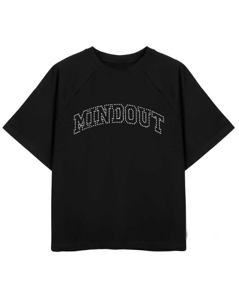 ARCH RAGLAN T-SHIRT (BLACK)