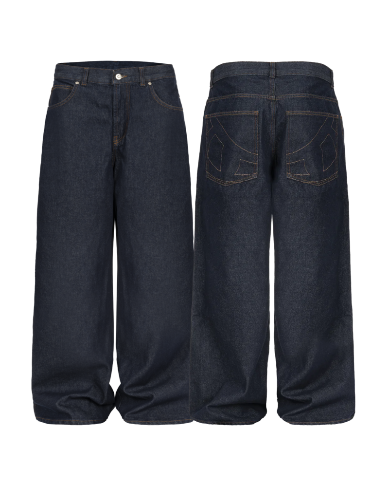 BAGGY DENIM JEANS (INDYGO)