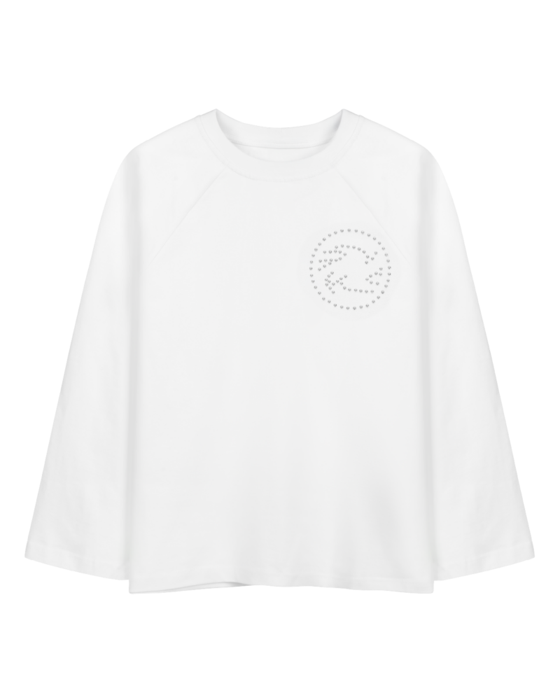 EMBLEM LONGSLEEVE (WHITE)