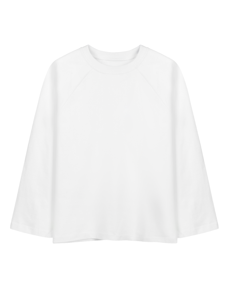 RAGLAN LONGSLEEVE (WHITE)