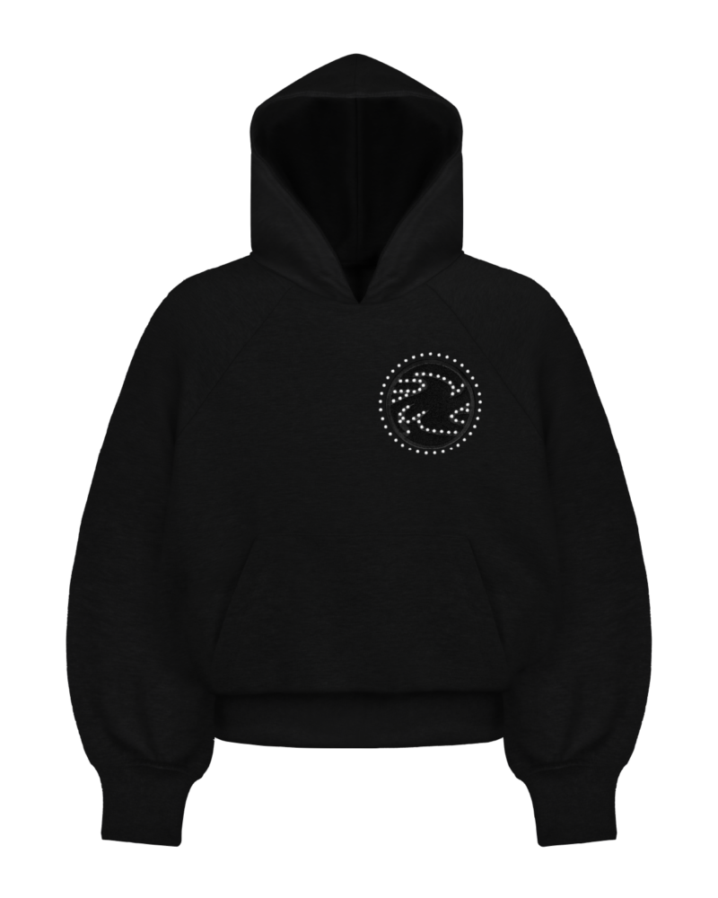 PATCH HOODIE (BLACK)