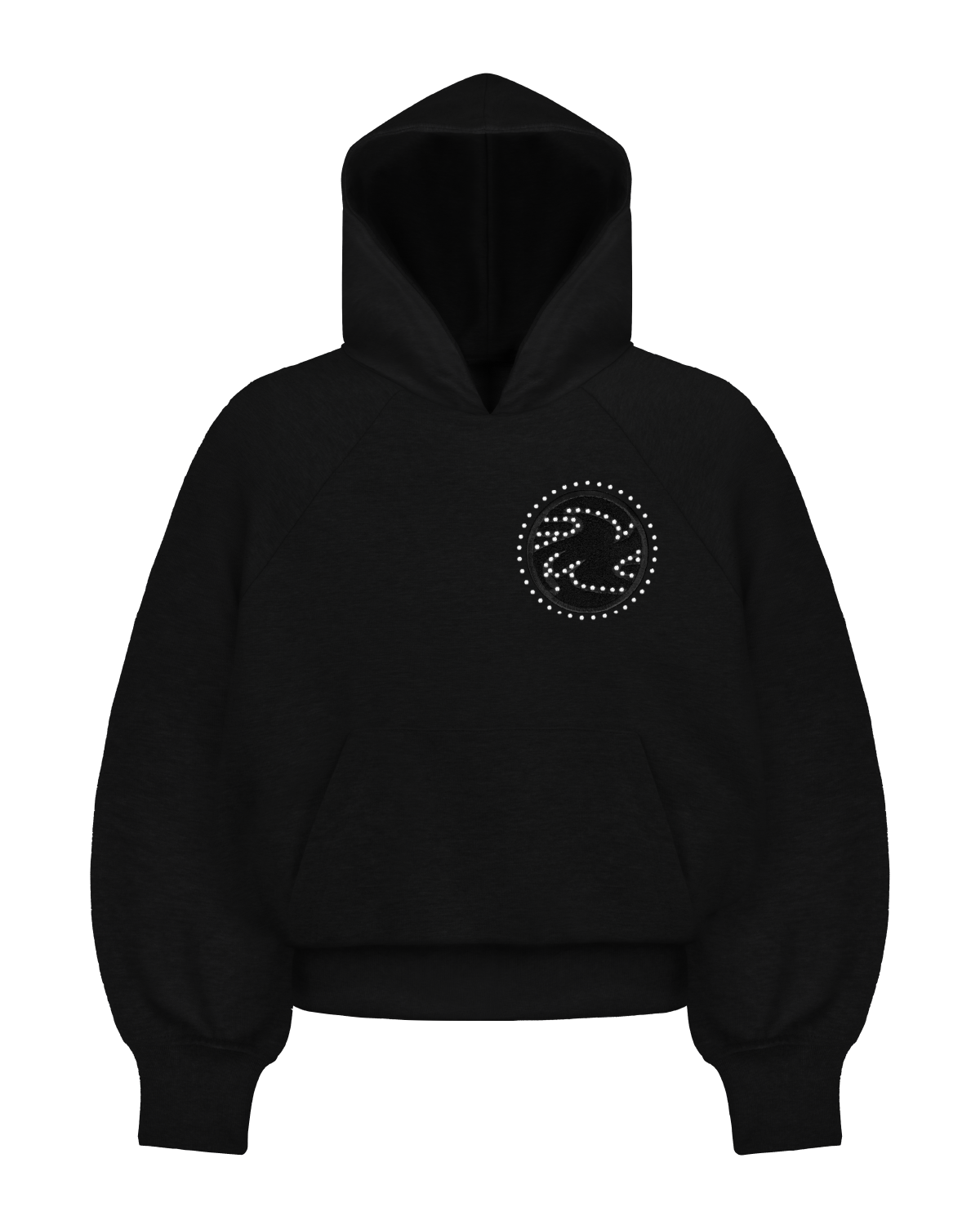 PATCH HOODIE (BLACK)
