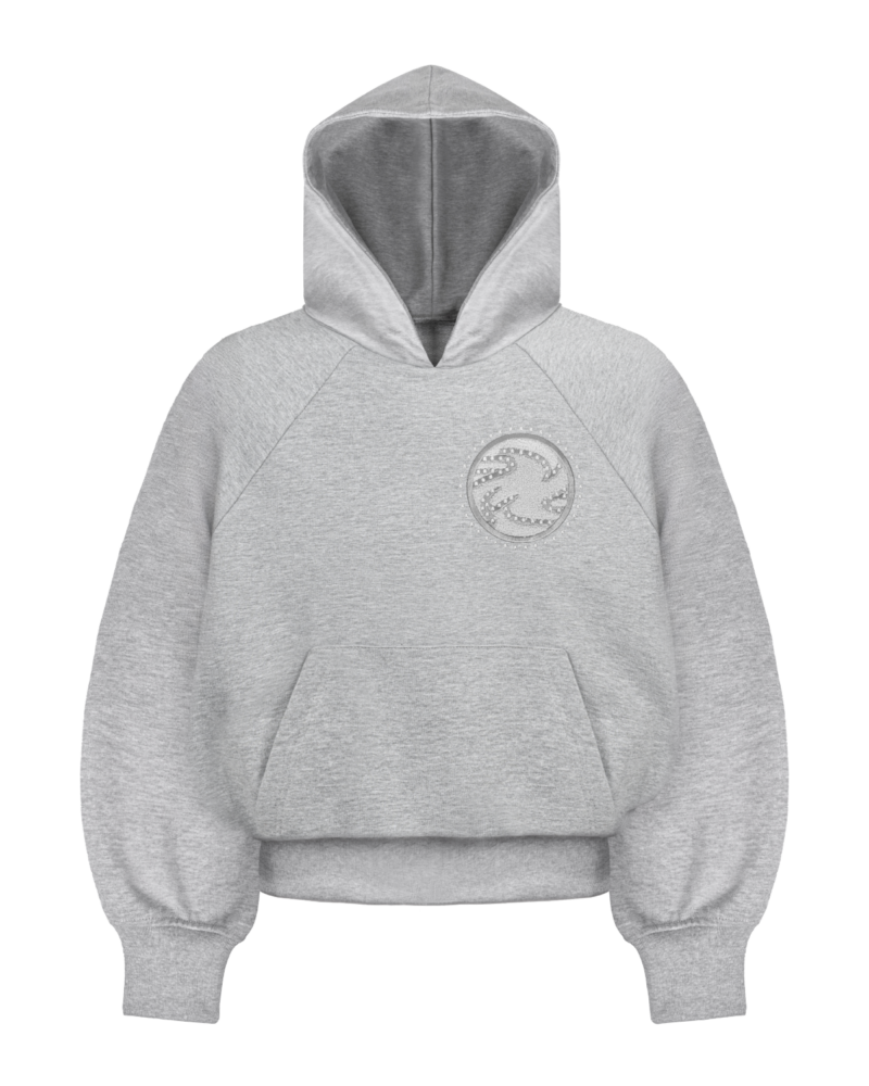 PATCH HOODIE (GREY)