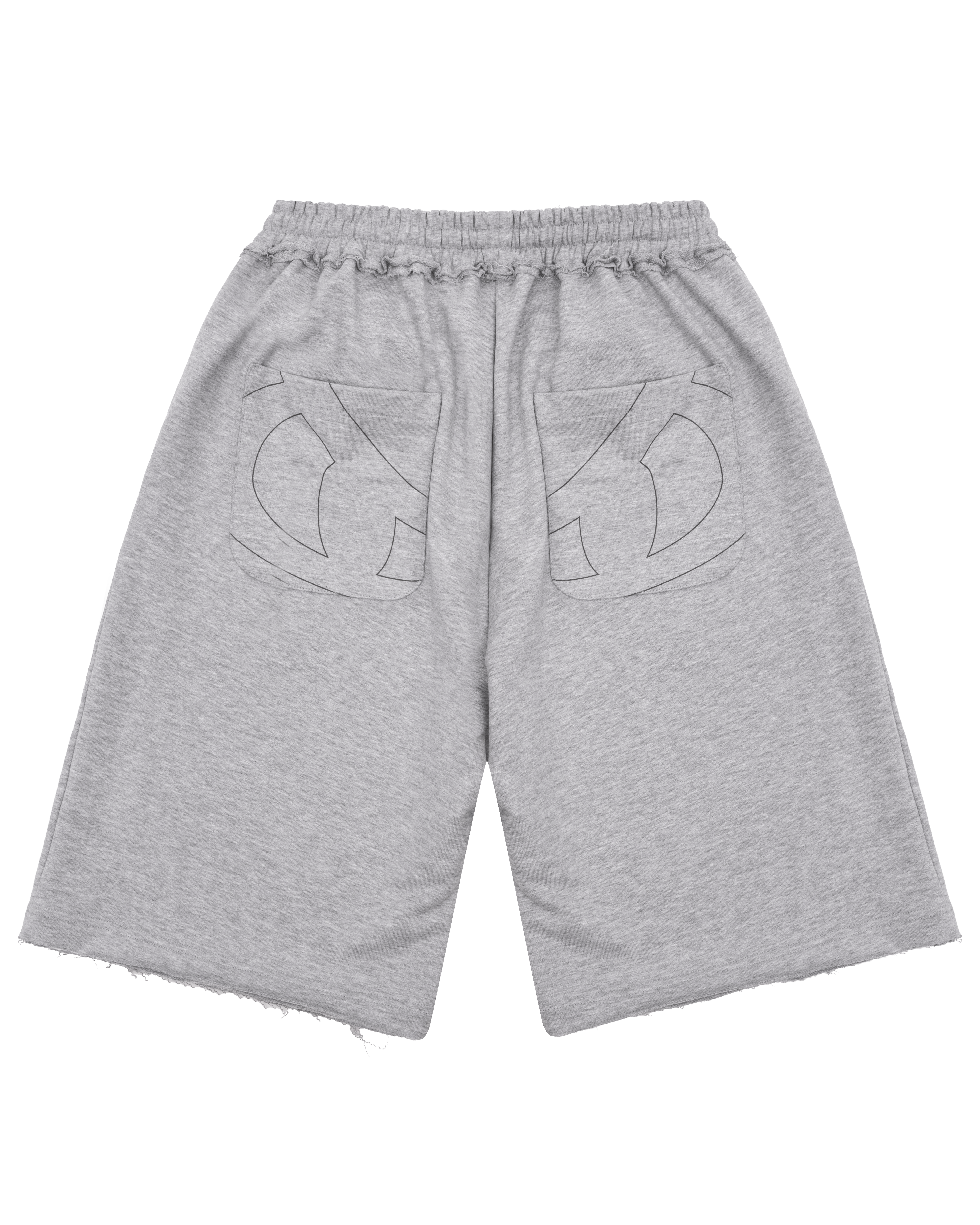 RAW SHORTS (GREY) - obrazek 6