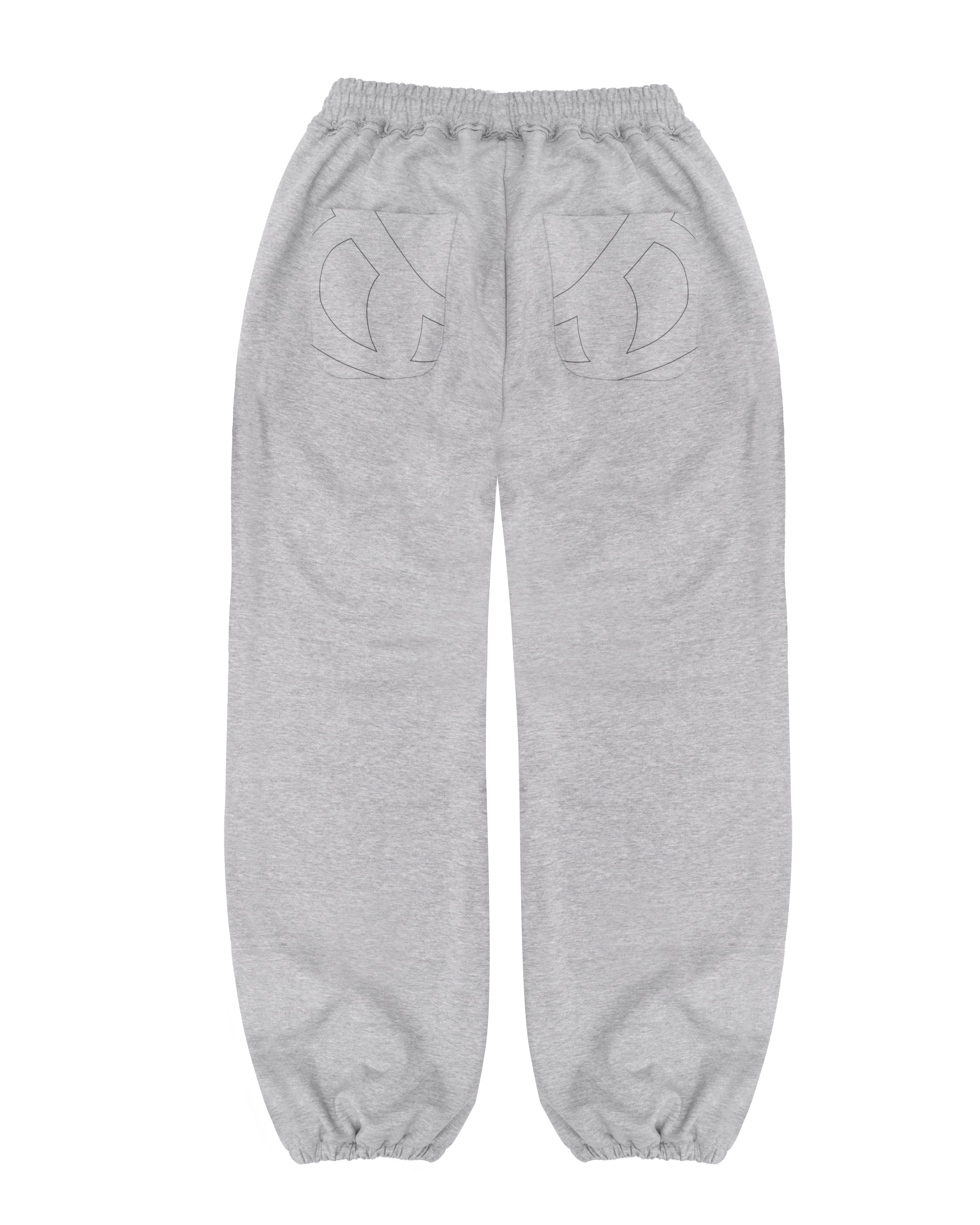 RAW SWEATPANTS (GREY) - obrazek 6