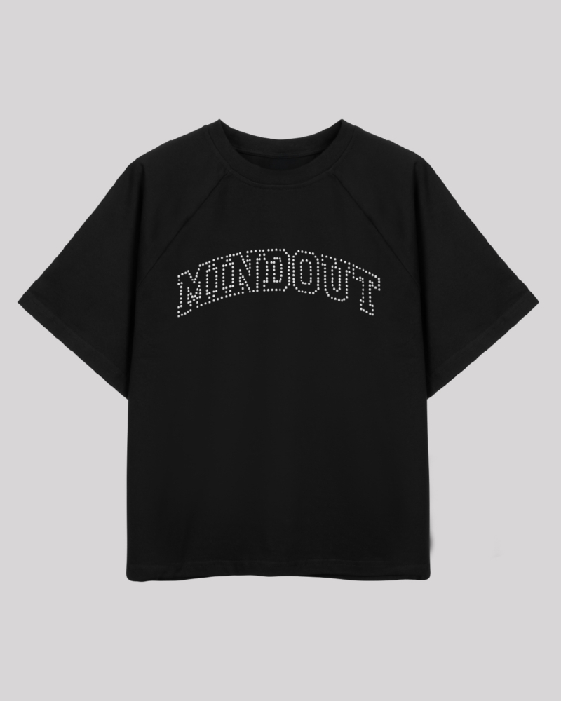 ARCH RAGLAN T-SHIRT (BLACK)