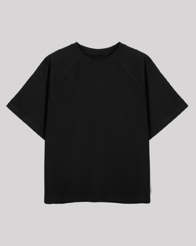 RAGLAN T-SHIRT (BLACK)
