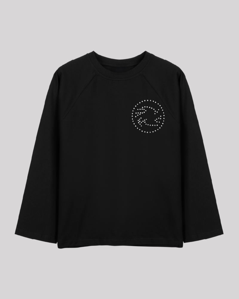 EMBLEM LONGSLEEVE (BLACK)