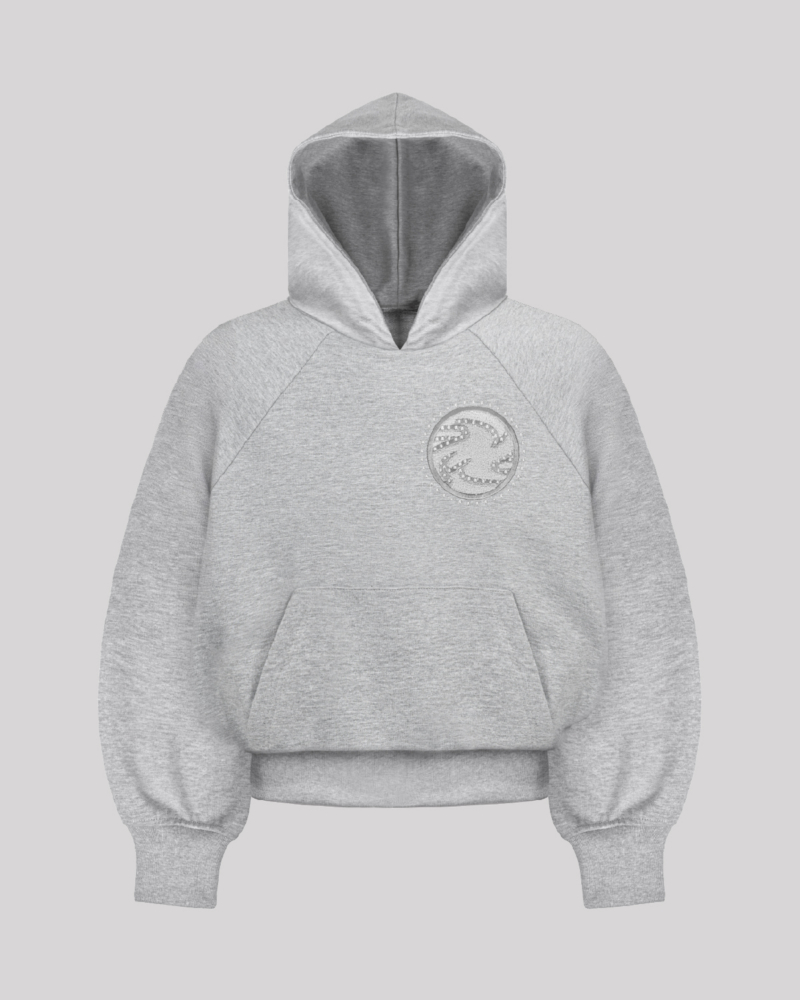 PATCH HOODIE (GREY)