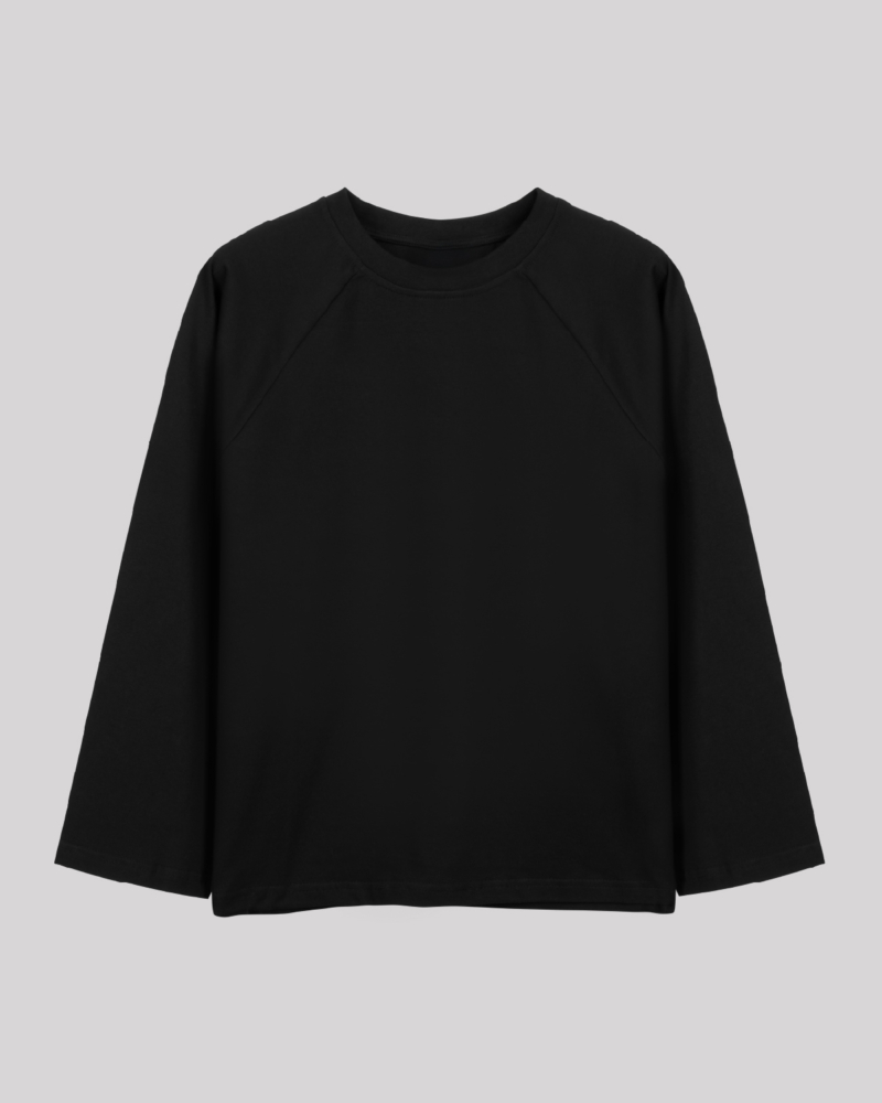 RAGLAN LONGSLEEVE (BLACK)