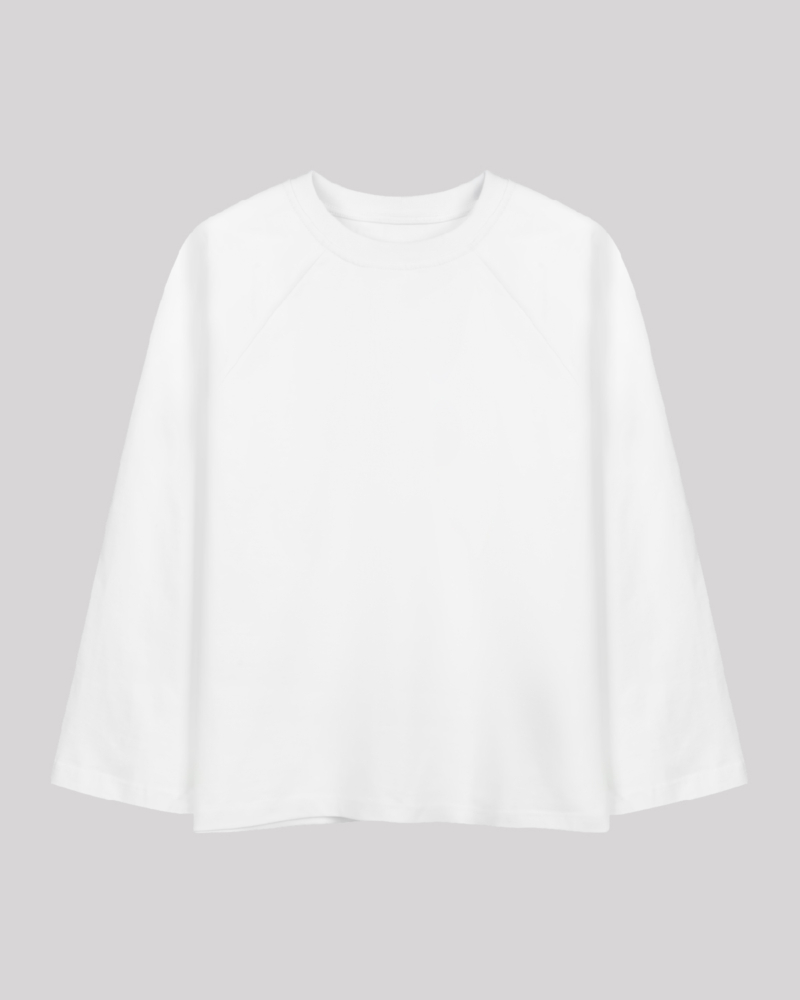 RAGLAN LONGSLEEVE (WHITE)