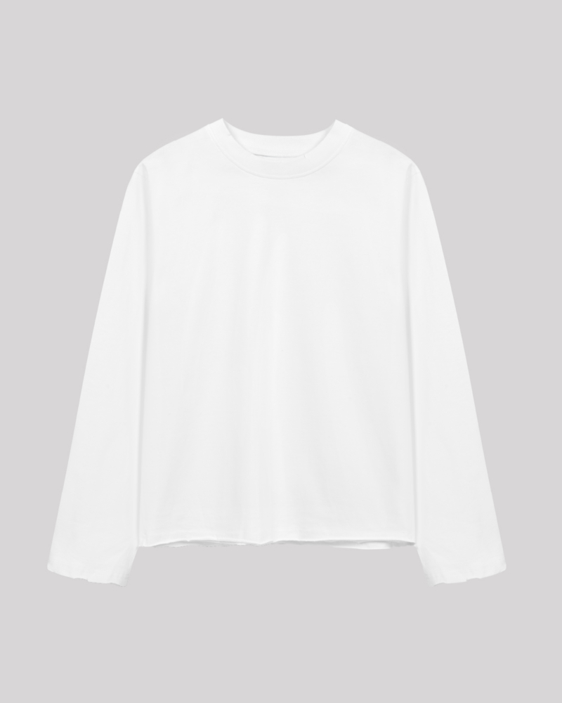 RAW LONGSLEEVE (WHITE)