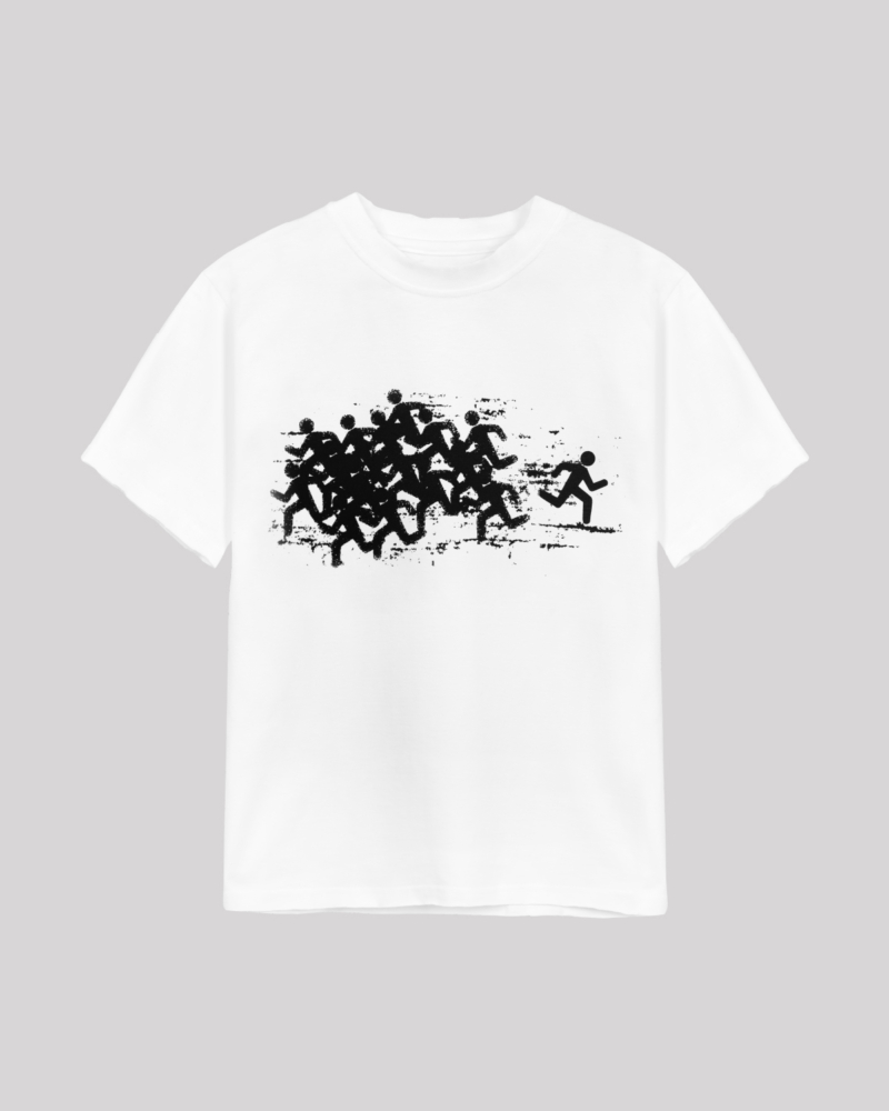 STICKMEN T-SHIRT [WHITE]